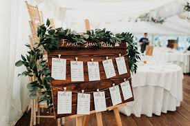 Diy Wedding Table Plan Pallet Pegs