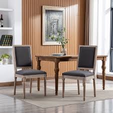 wood dining chairs set of 2 french