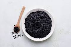 Is black rice high in sugar?