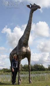 Giant Giraffe Garden Sculpture