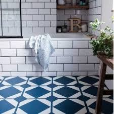 blue vinyl flooring tiles blue lvt