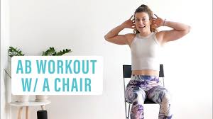 chair ab workout get a strong core