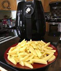 airfryer crunchy french fries with 80