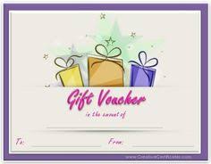 15 Best Gift Vouchers Images Gift Vouchers Printable Vouchers