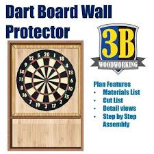 Dartboard Wall Protector Build Plans