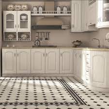 Matte porcelain floor and wall tile (4 pieces, 15.49 sq. Regent Black And White Floor Tiles Patterned Floor Tiles Direct Tile Warehou Contemporary Kitchen Other By Direct Tile Warehouse