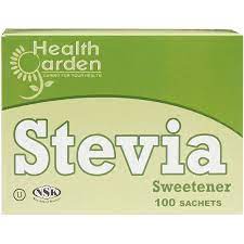 health garden stevia sweetener packets