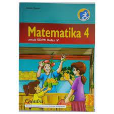 Jual buku matematika kelas 4 quadra - Kota Bandung - Toko buku vinales29 |  Tokopedia gambar png