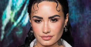 demi lovato looks ethereal in ab baring