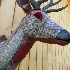 Red Deer Faux Taxidermy Big Bold And