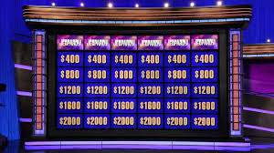 The team with the most points wins. Jeopardy Video Conference And Zoom Backgrounds J Buzz Jeopardy Com