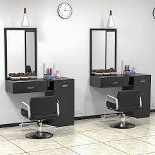 pad wall mount barber stations for