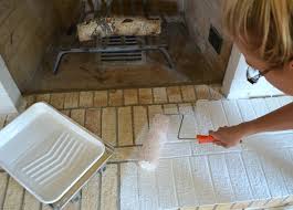 How To Paint A Brick Fireplace Sarah Joy