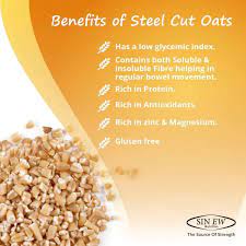 sinew nutrition steel cut oats 800