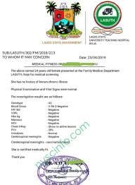 The icvt certificates do not require a signature. Nysc Medical Certificate For Camp Registration Nyscinfo Com