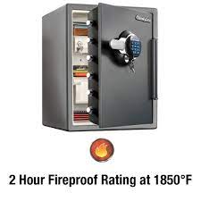 fireproof and waterproof floor safe