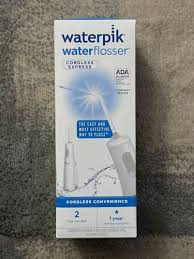 waterpik cordless water flosser