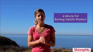 4 minute fat burning tabata workout