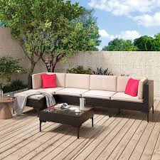 Patiowell 6 Pieces Patio Furniture Set