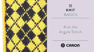 Knit The Argyle Stitch