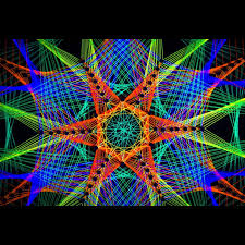 Psychedelic Wall Décor Sacred Geometry