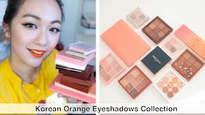 my korean eyeshadow palettes collection