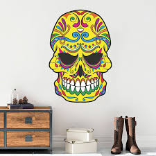 Wall Sticker Mexican Skull El Santo