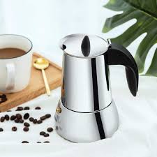 Does a stainless steel bialetti make better coffee than an aluminum one. Mr Rudolf 18 10 Stainless Steel Stovetop Espresso Coffee Maker And Moka Pot Ebay