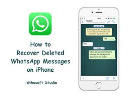 If the video on your iphone is deleted, you can recover your media data for any reason. Recover Deleted Whatsapp Messages And Photos From Iphone