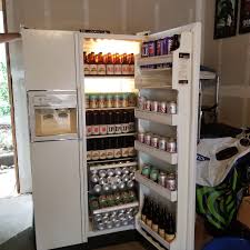 There are plenty of boring beer fridges around. My Beer Fridge Oddlysatisfying