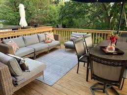 outdoor patio rug