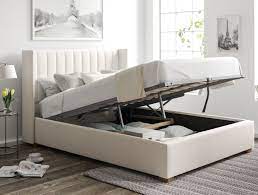 Off White Ottoman Bed Frame
