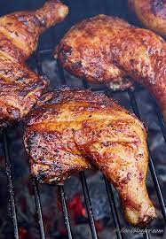 Grilled Chicken Legs Recipe gambar png