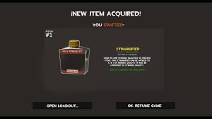 how to craft a strangifier in tf2 you