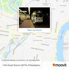 how to get to 19th street station septa