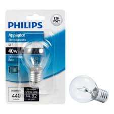 Philips 40 Watt S11 Incandescent Light Bulb 415414 The Home Depot