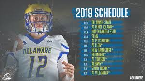 Blue Hens 2019 Football Schedule Udaily