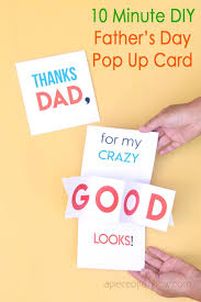 Celebrate someone's day of birth with dad birthday cards & greeting cards from zazzle! 10 Minute Diy Pop Up Father S Day Card Birthday Card A Piece Of Rainbow