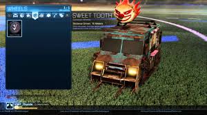 A list of all the items in rocket league. How To Get The Sweet Tooth Car Rocket League Youtube
