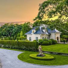 A real estate compound is a property that has multiple buildings in one area. A Private Three House Compound In East Hampton New York Mansion Global