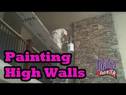 Ceilings How To Paint Tall Walls