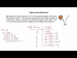 Exponential Function Example 1 You
