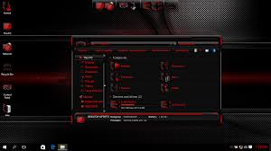 Tema akan membuat tampilan desktop komputer kamu jadi lebih menarik. Transform Windows 7 8 8 Hud Red Theme Windows 10 1355639 Hd Wallpaper Backgrounds Download