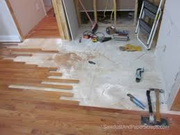 patching wood floors sawdust