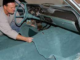 how to vine mustang replace carpet