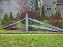 Put a shorter section at each end to preserve the symmetry of the fence. Corner Fence Fence Landscaping Corner Landscaping Driveway Fence