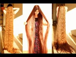 real life rapunzel silky hair on the