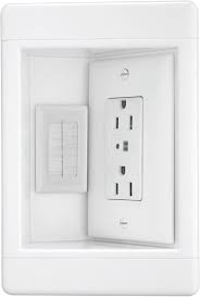 Legrand - Pass & Seymour TV1WTVSSWCC2 Recessed TV Wall Box, One Gang, White  - Electrical Distribution Wall Plates - Amazon.com