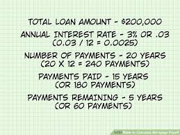 How To Calculate Mortgage Payoff 9 Steps With Pictures