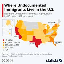 undoented immigrants live